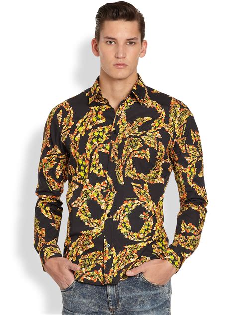 versace t shirt with sports coat|shirts that look like Versace.